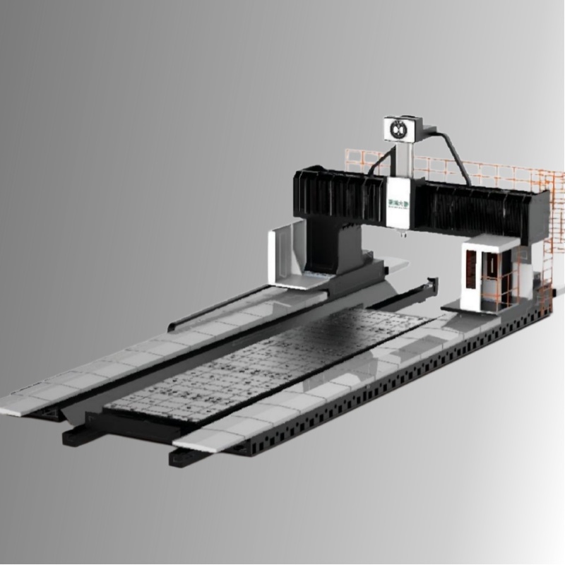 Column- type moving CNC gantry milling machine