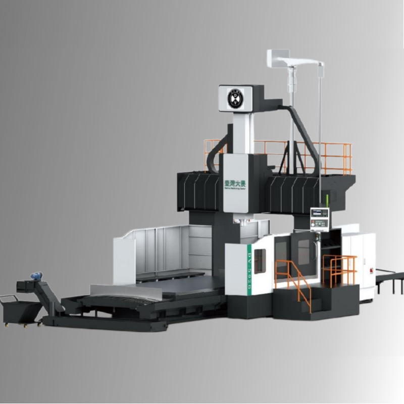 Table- type moving CNC gantry milling machine