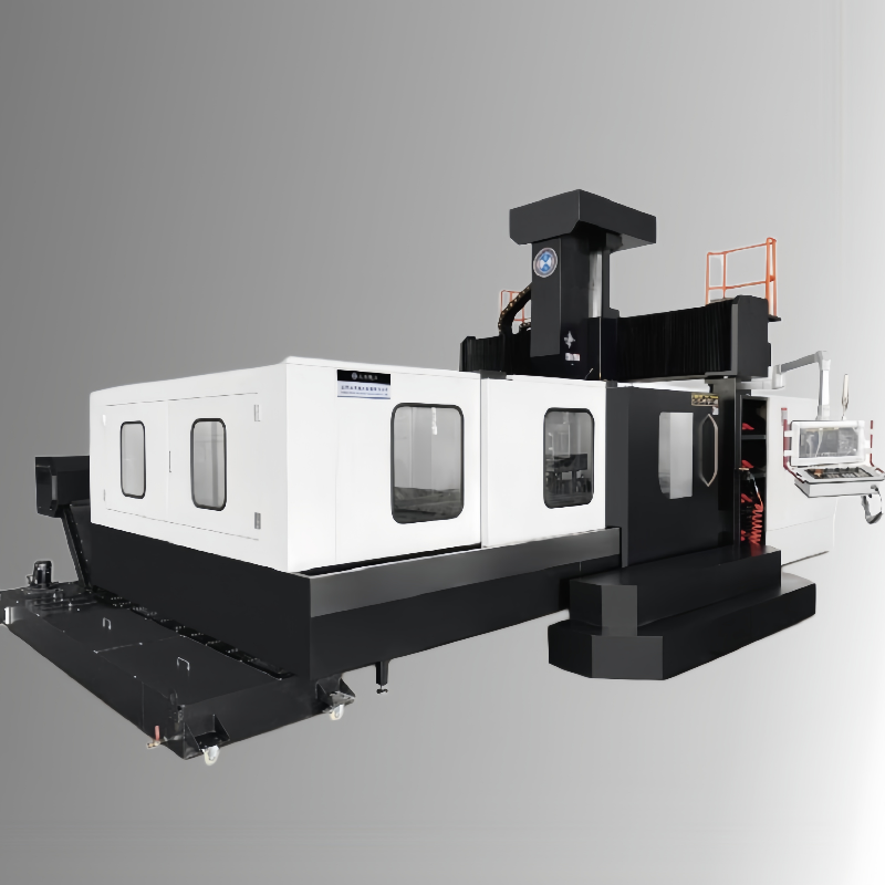 Full closed type CNC gantry milling machine
