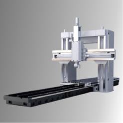 Beam moving type CNC gantry milling machine