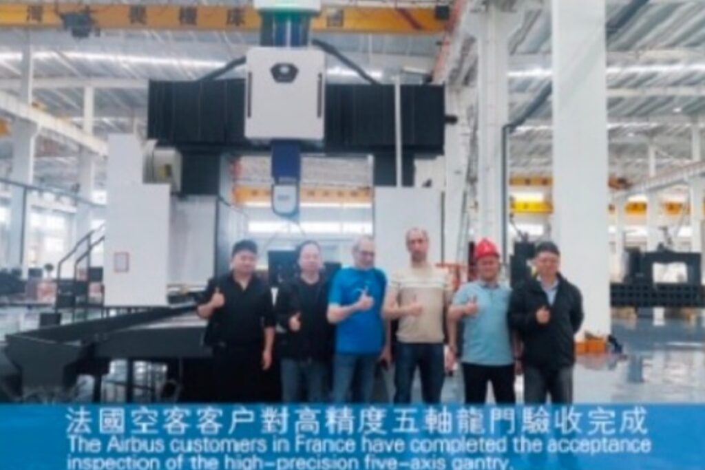 Heavy duty high precision five-axis gantry milling machine