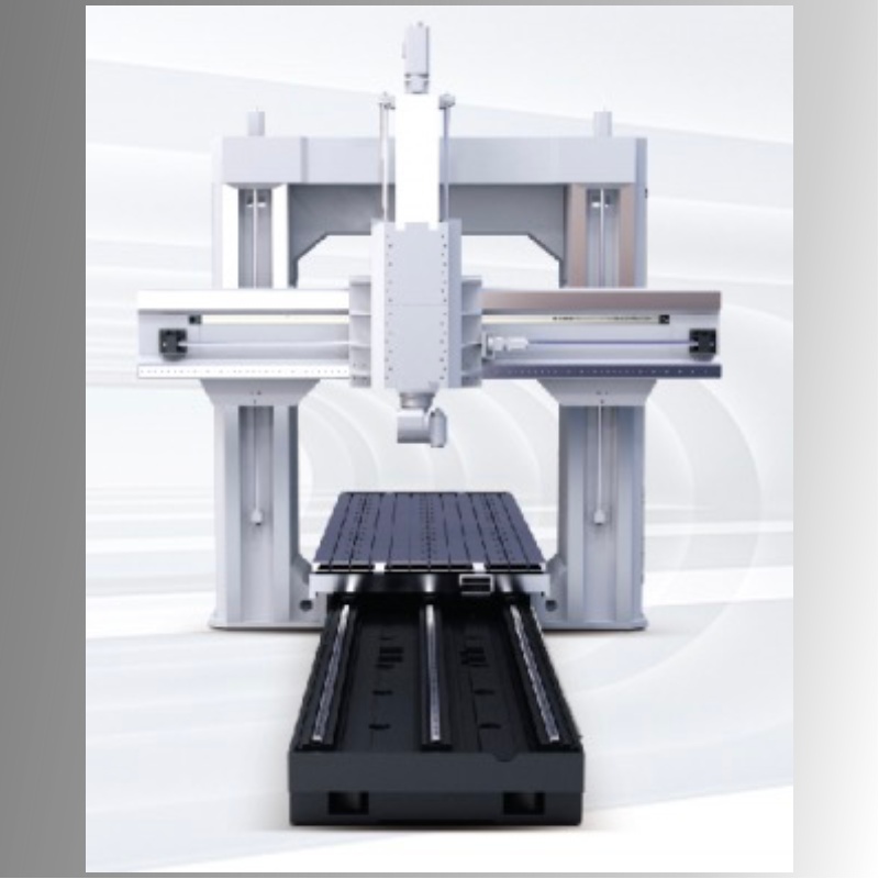 Beam moving type CNC gantry milling machine