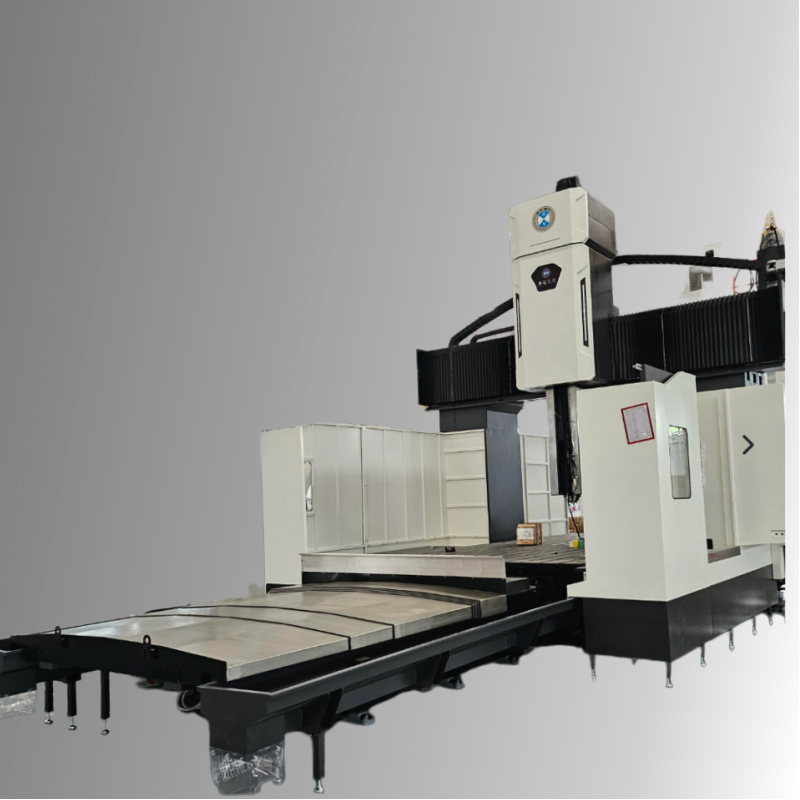 Table- type moving CNC gantry milling machine
