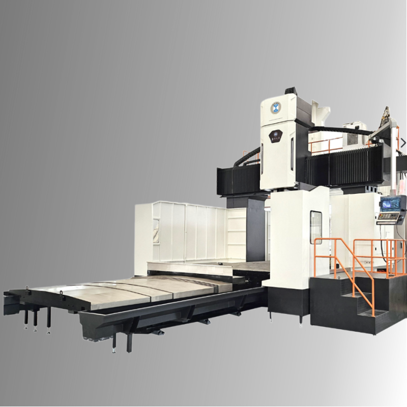 Table- type moving CNC gantry milling machine