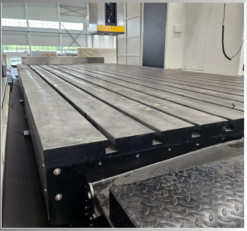 table moving type large square ram portal milling machines