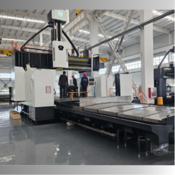 table moving type large square ram portal milling machines