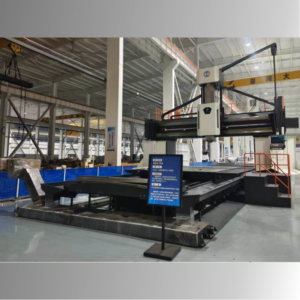 DVF-8033 table moving type large square ram portal &gantry milling machines